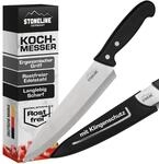 STONELINE&reg; 31,5 cm Kochmesser ca. 20 cm, mit Klingenschutz, aus hochwertigem und