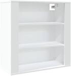 vidaXL Wandschrank Wei&szlig; 80x33x80 cm Holzwerkstoff
