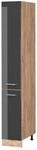 Vicco Apothekerschrank R-Line, Anthrazit Hochglanz, 30 cm, zur freien...
