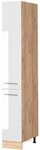 Vicco Apothekerschrank Fame-Line, Wei&szlig; Hochglanz, 30 cm, zur Kombination mit
