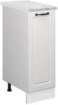 Vicco Apothekerschrank R-Line, Wei&szlig; Landhaus, 30 cm AP Marmor, zur freien