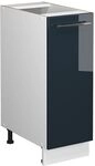 Vicco Apothekerschrank Fame-Line, Dunkelblau Hochglanz, 30 cm ohne...