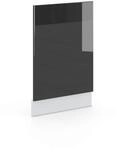 Vicco Frontblende Fame-Line, Anthrazit Hochglanz, 45 cm ohne Arbeitsplatte, zur