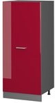 Vicco Vorratsschrank R-Line, Rot Hochglanz, 60 cm, zur freien Kombination...
