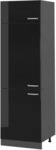 Vicco K&uuml;hlumbauschrank R-Line, Schwarz Hochglanz, 60 cm, zur freien Kombination