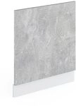 Vicco Frontblende R-Line, Beton, 60 cm ohne Arbeitsplatte, zur freien Kombination