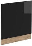 Vicco Frontblende R-Line, Schwarz Hochglanz, 60 cm ohne Arbeitsplatte, zur...