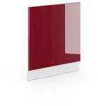 Vicco Frontblende Fame-Line, Bordeaux Hochglanz, 60 cm