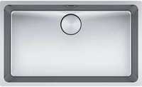 Franke Mythos MYX 110-70 - 122.0625.060 Edelstahlsp&uuml;le geb&uuml;rstet