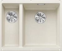 BLANCO SUBLINE 340/160-U | Granitsp&uuml;le aus SILGRANIT softwei&szlig; | Einbauart: Unterbau