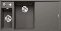 BLANCO AXIA III 6 S | Granitsp&uuml;le aus SILGRANIT vulkangrau | Einbauart: Einbau von