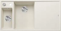 BLANCO AXIA III 6 S | Granitsp&uuml;le aus SILGRANIT softwei&szlig; | Einbauart: Einbau von