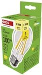 EMOS LED Lampe Edison A60, 10,5W Ersatz f&uuml;r 100W Gl&uuml;hbirne, Vintage-Gl&uuml;hlampe mit