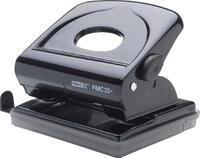 Rapid 21835501 Locher (25 Blatt, Anschlagschiene mit Formatvorgaben, Metall, FMC25)