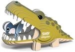 EUGY 650043 Alligator, 3D Tier-Puzzle f&uuml;r Kinder und Erwachsene zum Zusammenbauen,