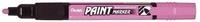 Pentel MMP20-PO Permanent-Marker 2,0 mm Rundspitze Lackmarker, 1 St&uuml;ck, rosa