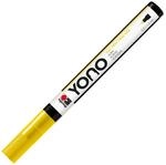 Marabu 12400101019 - YONO Marker, Gelb 019, vielseitiger Acrylstift mit feiner