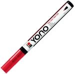Marabu 12400101125 - YONO Marker, Kirsche 125, vielseitiger Acrylstift mit feiner