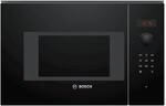 Bosch BFL523MB1F Serie 4 Einbau-Mikrowelle, 38 x 60 cm, 20 l, 800 W, Drehteller...