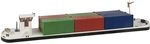 FALLER 131013 - Flussfrachter mit Containern - Spurweite H0