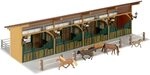 FALLER 130597 - Pferdestall mit 4 Pferden - Spurweite H0