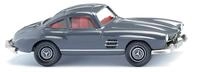 Wiking 0230 02 H0 PKW Modell Mercedes Benz 300 SL Coup&eacute;, eisengrau