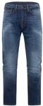 Rokker Rokkertech Straight Motorrad Jeans, blau, 34/34