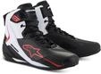 Alpinestars Faster-4 Motorrad Schuhe, schwarz/wei&szlig;/rot, 10