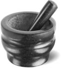 Cole & Mason Worcester M&ouml;rser mit St&ouml;&szlig;el aus poliertem Granit gro&szlig; 18 cm,