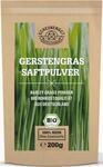 Gerstengrassaft Pulver Bio -WICHTIG: 100% Zertifizierte Bio-Ware aus den USA (200
