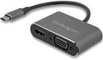 StarTech.com USB-C auf VGA und HDMI Adapter - USB-C Multiport Adapter - 4K 30Hz -