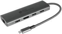 Good Connections USB-C&trade;-Hub (10-Port), 2X HDMI 2.0, 1x DP, 1x USB-C&trade; (PD 96W), 2X