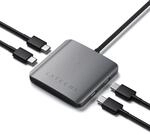 SATECHI USB-C Datenhub 4-in-1, PD 100 W, 10 Gbit/s