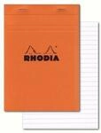 Rhodia 16600C - Notizblock N&deg;16 (geheftet, mikroperforiert, DIN A5, liniert mit
