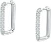 CHRIST CHRIST Damen-Creolen 925er Silber, recycelt Zirkonia