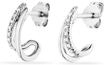 CHRIST Damen-Ohrstecker 375er Wei&szlig;gold 14 Diamant One Size, Wei&szlig;gold 32021512