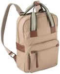 camel active Bari Damen City Rucksack Backpack, 14 L Beige