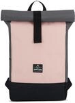 Johnny Urban Rucksack Damen & Herren Rosa - Ryan - Rolltop Backpack mit Laptopfach
