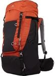 Mc Kinley Unisex Make Ii Trekkingrucksack, Rot Rost/Schwarz Nacht, 55+10 Liter