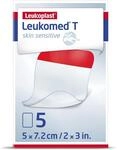 Leukoplast Leukomed T Skin Sensitive Medicazione Trasparente 7,2 x 5cm, 5 Pezzi