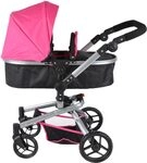 Bandits & Angels Puppenwagen Black Angel 2-in-1 ab 3 Jahren &ndash; Puppenwagen &ndash; F&uuml;r