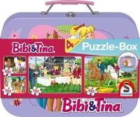 Schmidt Spiele 55609 Bibi und Tina Puzzle, 2x100 Teile, 2x150 Teile | Kinderpuzzle im
