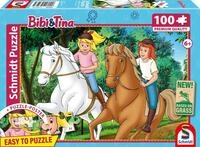 Schmidt 56543 Bibi & Tina Sommerausritt Kinderpuzzle, 100 Teile