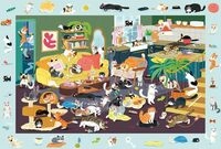 Schmidt 56533 Lustiges Katzen-Gewimmel Kinderpuzzle, 150 Teile