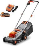 FUXTEC 20 V Akku-Rasenm&auml;her FX-E1RM20-ECO-SET inkl. Akku + Ladeger&auml;t, Rasenm&auml;her