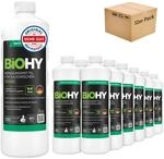 BiOHY Reinigungsmittel f&uuml;r Saugwischer mit Frischeduft (12 x 1 Liter) | Kompatibel