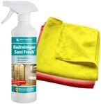 HOTREGA Badreiniger Sani Fresh 500ml | Kalkl&ouml;ser & Seifenentferner Set