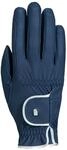 Roeckl Sports Reithandschuh LONA, Ladies Sommer Handschuh, Marine/Silber 8.5