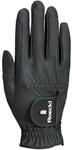 Roeckl Sports Reithandschuh ROECK-Grip PRO, Unisex Sommer Handschuh, Schwarz 6.5