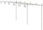 vidaXL Garten-Pergola Laube Gartenpergola Anlehn Pergola Markise